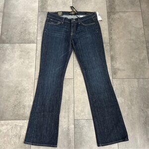 NEW Lucky Brand zoe boot cut dark wash jeans mid rise 10/30